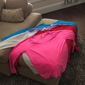 PINK long sleeve t shirts